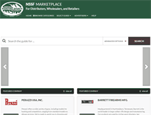 Tablet Screenshot of dealers.nssfmarketplace.com